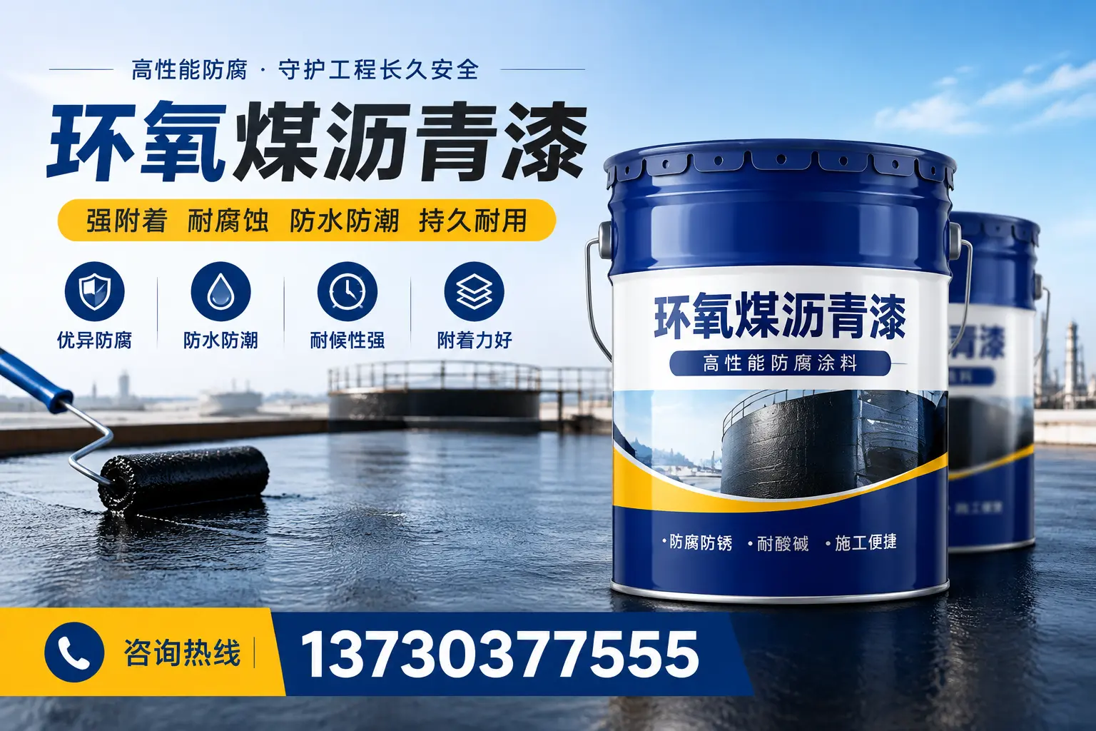 如何判断环氧煤沥青漆的质量?永新消费者指南